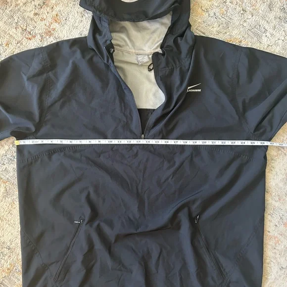 Nike men’s black lacrosse vented half zip pullover size large - Picture 7 of 10